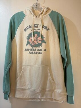 Hurley Surf Another Day in Paradise Hoodie Women’s Sz Large